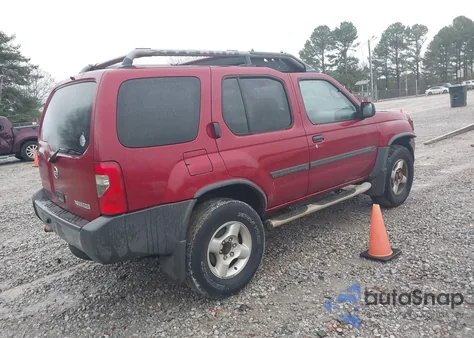 2002 Nissan Xterra Xe из США, поврежденный, VIN 5N1ED28T42C597753